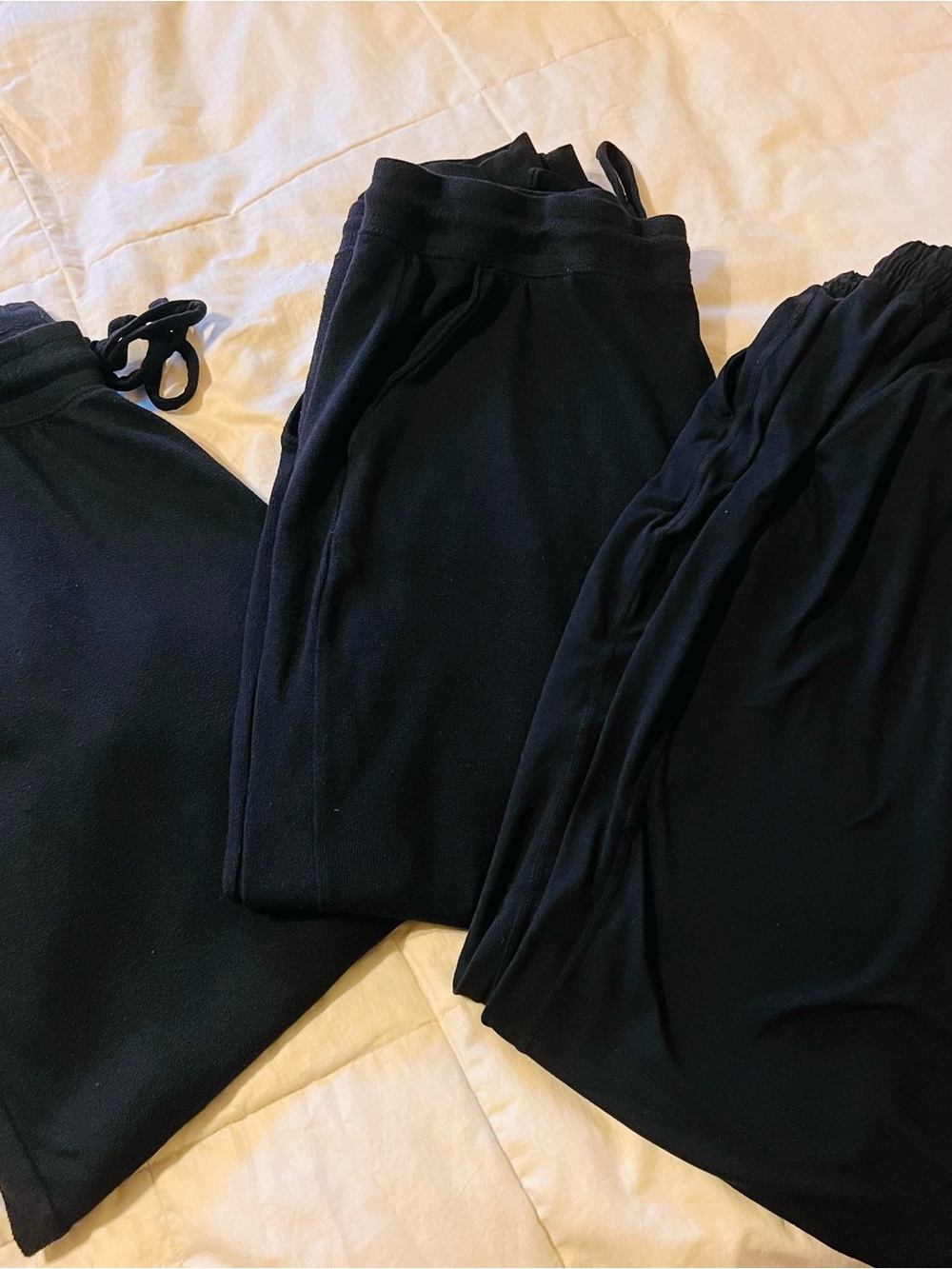 Bundle Deal Maurices Black Knit Jogger Pants - 3 Pairs XL Tall + Bonus Hoodie